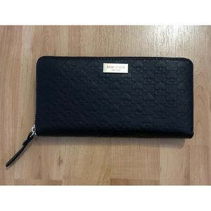 Kate Spade New York Neda Zip Around Black Wallet, NWT ‼️SALE‼️